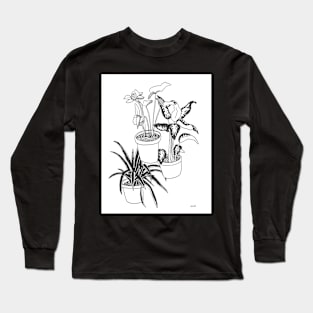 Houseplants Trio Long Sleeve T-Shirt